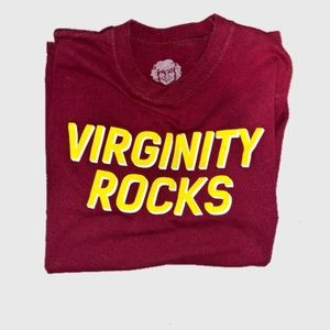 virginity rocks t shirt